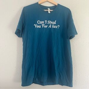 Bella Canvas Blue Short Sleeve Tee Bachelorette Bachelor Casual Comfy Large